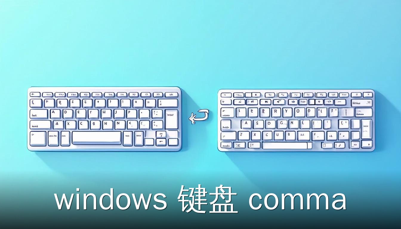 Windows键盘和Mac键盘对比，箭头从Alt键指向Command键，说明键位映射